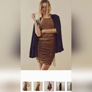 NWT Free People waffle knit dress